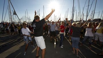 Happy times at skagen marathon
